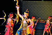 Ramayana ballet at Prambanan. 